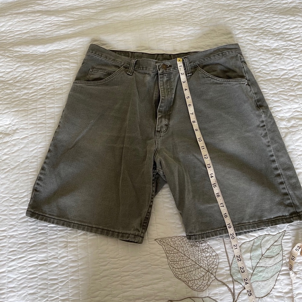 Men’s WRANGLER Grey Denim Shorts